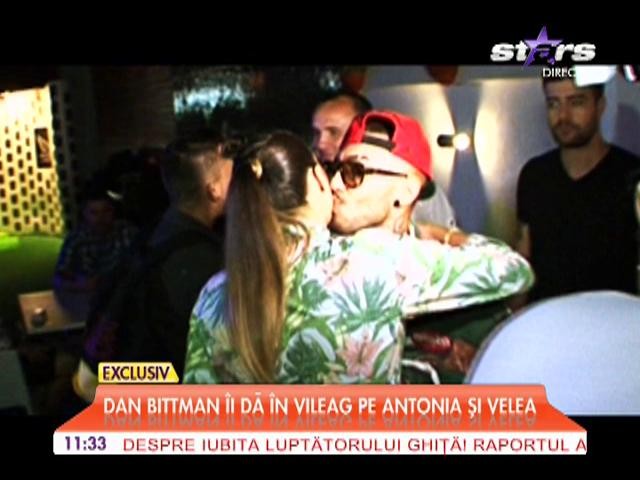 Dan Bitman &icirc;i dă &icirc;n vileag pe Antonia şi Velea