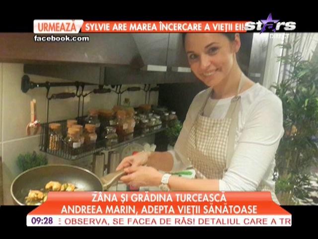 Andreea Marin, adepta vietii sanatoase