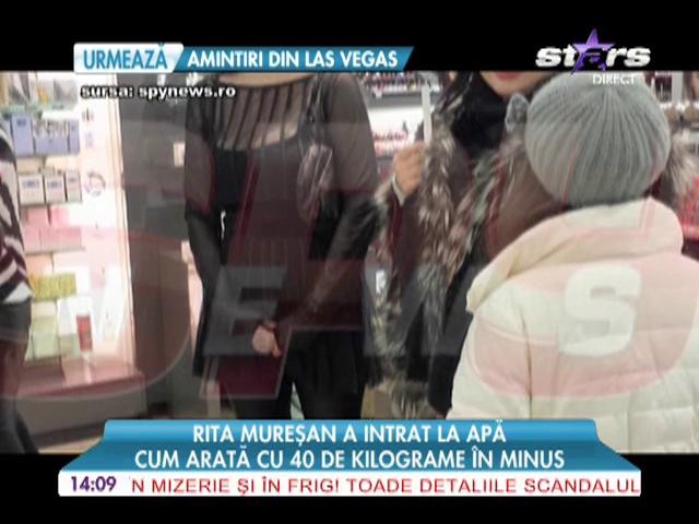 Rita Muresan a intrat la apa!