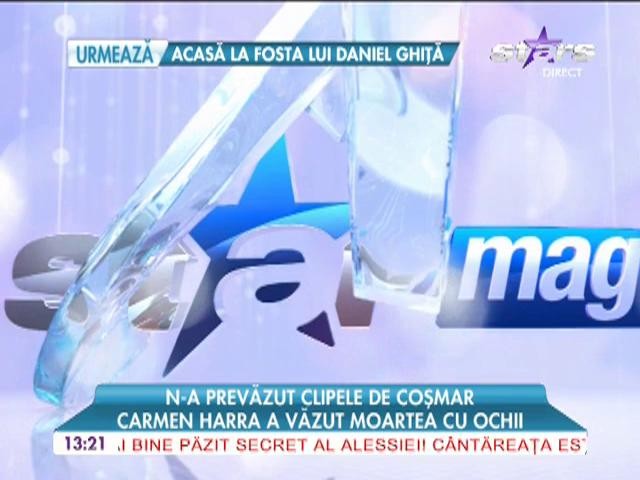 Carmen Harra a văzut moartea cu ochii
