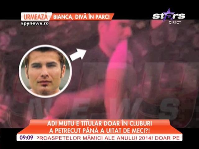Adi Mutu e titular doar &icirc;n cluburi