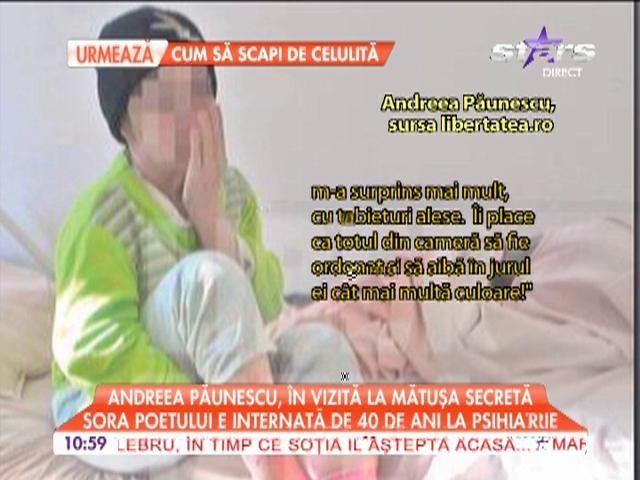 Andreea Păunescu, &icirc;n vizită la mătuşa secretă