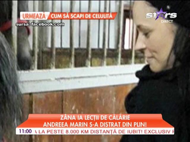 Z&acirc;na ia lecţii de călărie