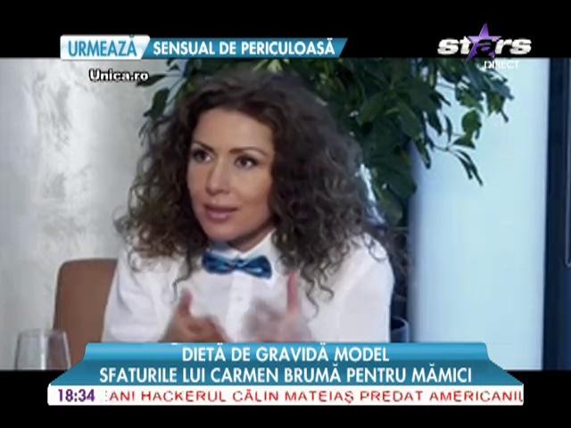 Sfaturile lui Carmen Bruma pentru mamici