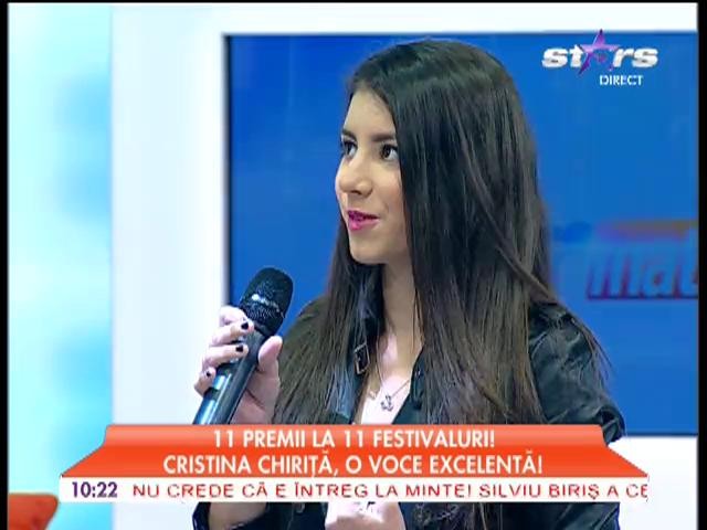 Cristina Chirita, o voce excelenta