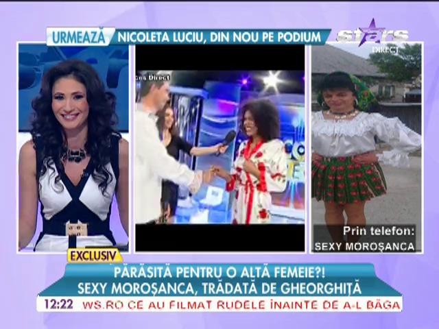 Sexy Morosanca, tradata de Gheorghita
