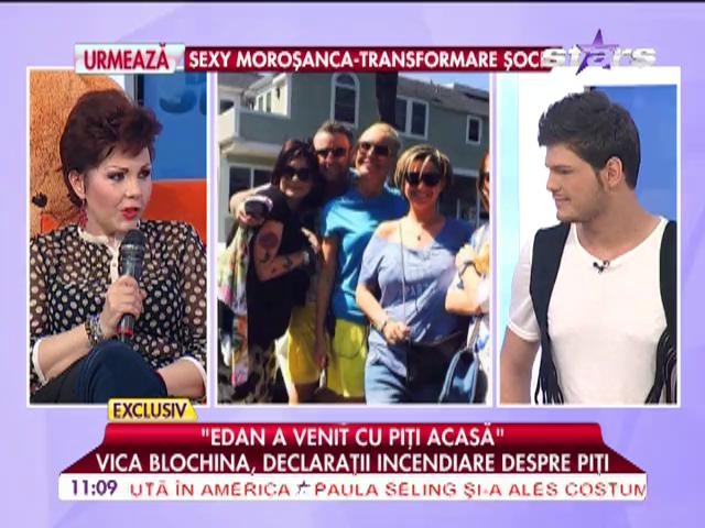 Vica Blochina, declaraţii incediare despre Piţi