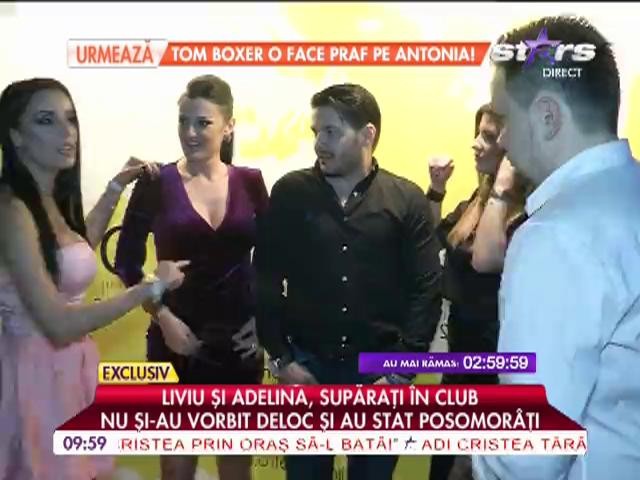 Liviu si Adelina, suparati in club