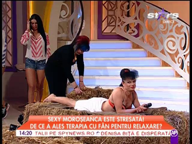 Sexy Moroşanca este stresată!
