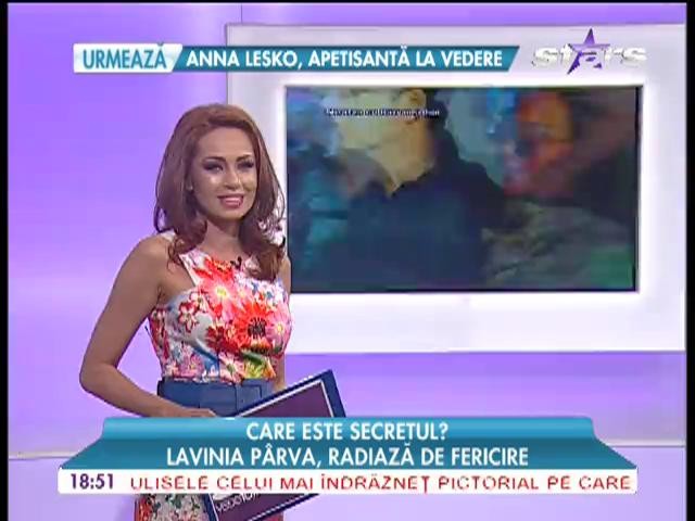 Lavinia Parva, radiaza de fericire