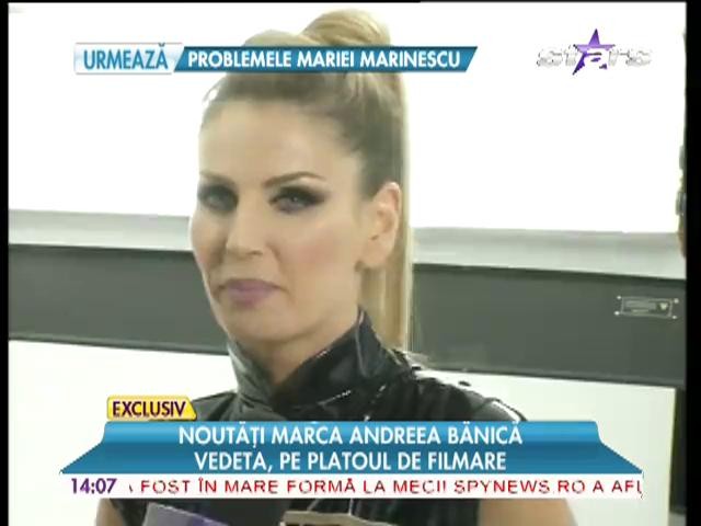 Andreea Banica e pe val