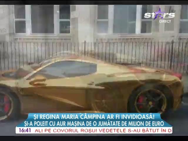 Si-a poleit Ferrari-ul cu aur de o jumatate de milion de euro