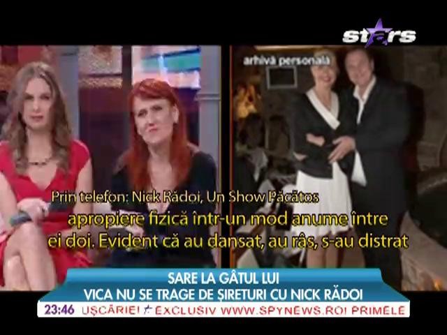 Vica Blochina sare la g&acirc;tul lui Nick Rădoi