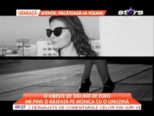 Mr. Pink o rasfata pe Monica cu o limuzina