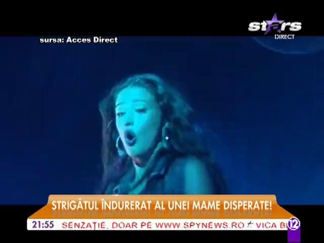 Strigătul disperat al Antoniei după copilul ei