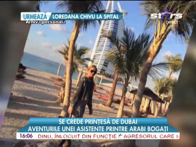 Rodica Miron se crede printesa de Dubai
