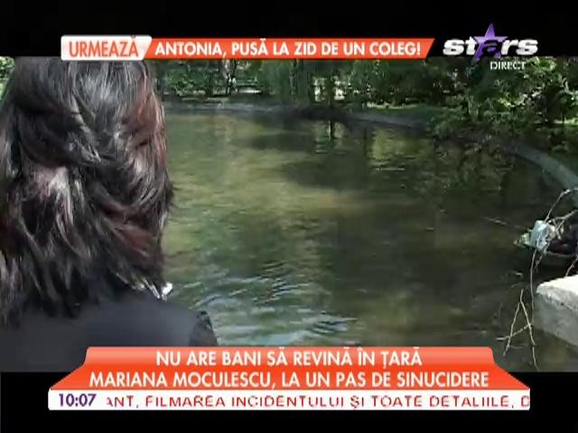Mariana Moculescu, la un pas de sinucidere