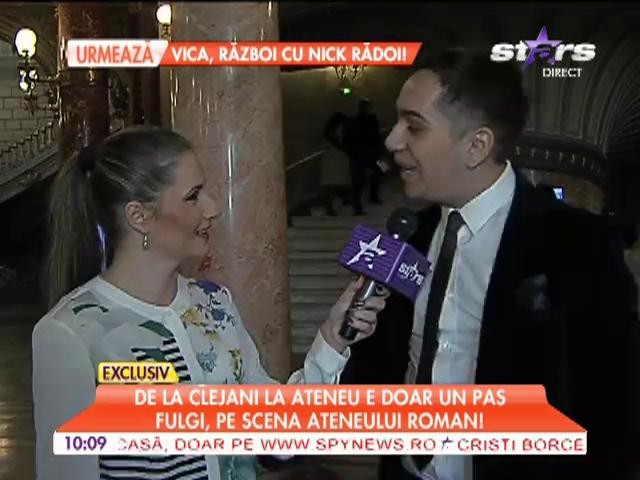 Fulgi, pe secna ateneului roman!
