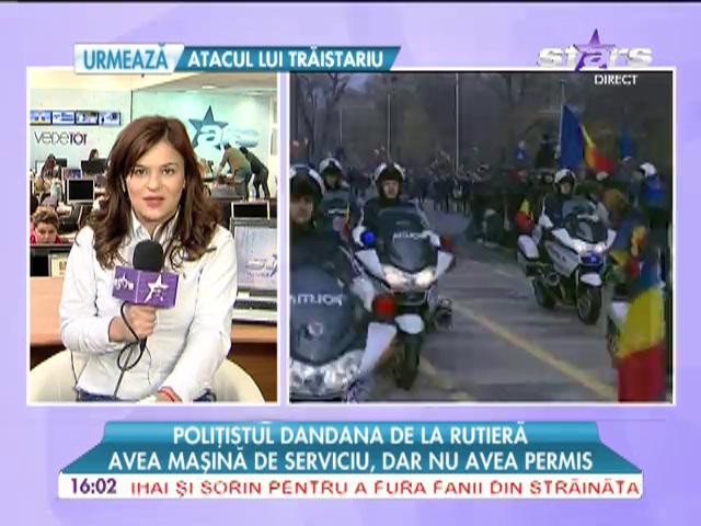 Un ofiţer de la Direcţia Poliţiei Rutiere a fost prins cu m&acirc;ţa &icirc;n sac