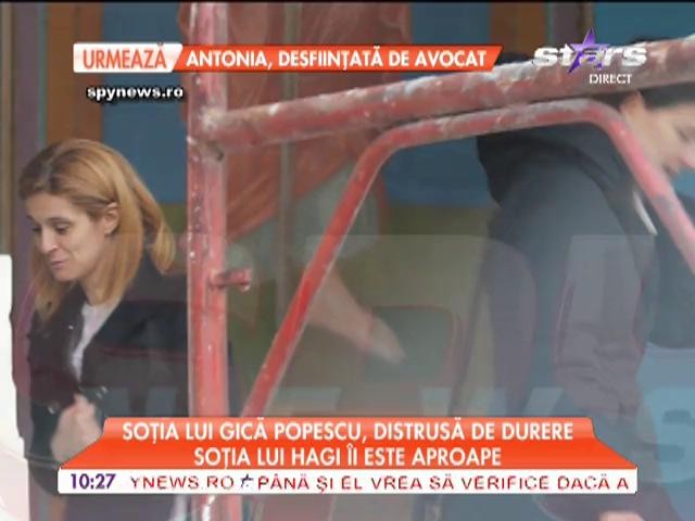 Sotia lui Gica Popescu, daramata de durere