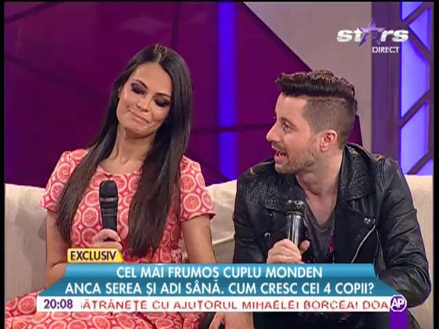 Anca Serea și Adi S&acirc;nă, cel mai frumos cuplu monden