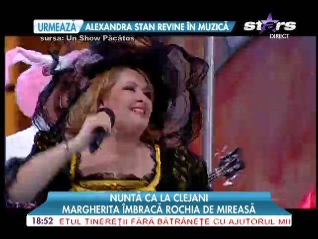 Margherita a &icirc;mbrăcat rochia de mireasă!
