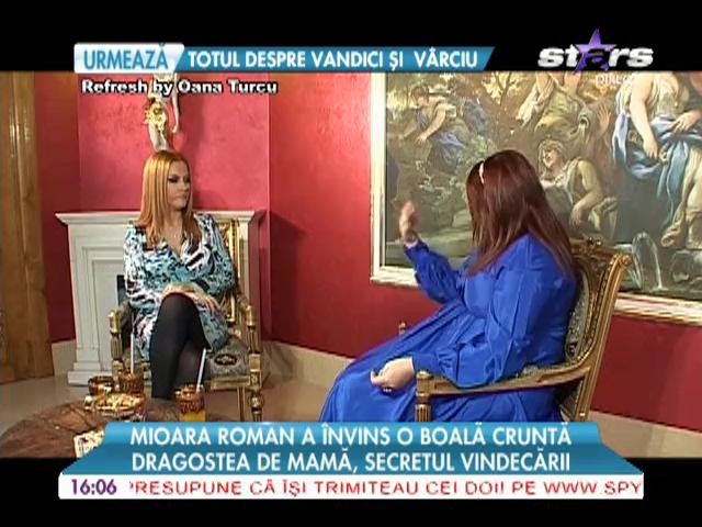 Mioara Roman a invins o boala