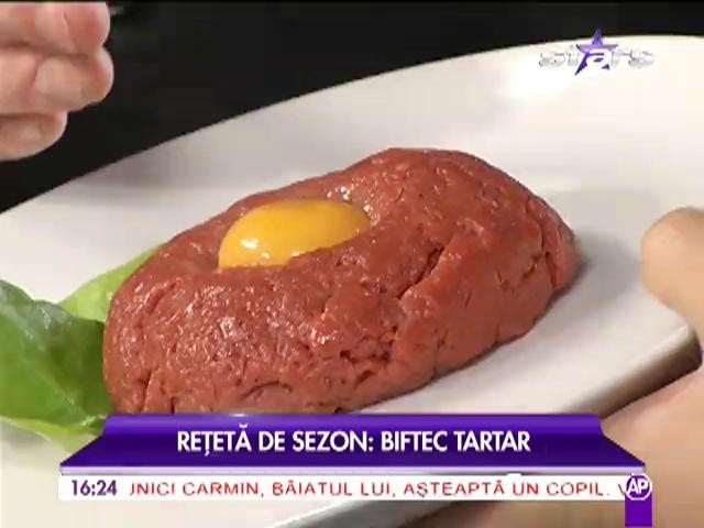 Rețetă de sezon: Biftec tartar