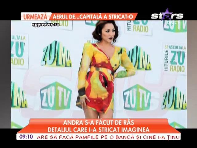 Andra s-a făcut de r&acirc;s