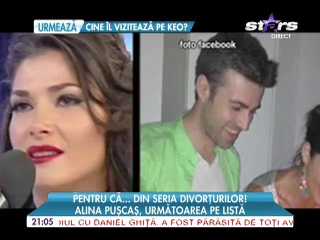 Alina Pușcaș divorțează!