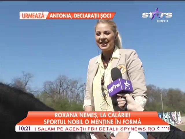 Roxana Nemes, la calarie!