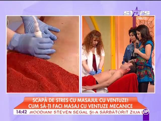 Masaj unic pentru a scapa de stres