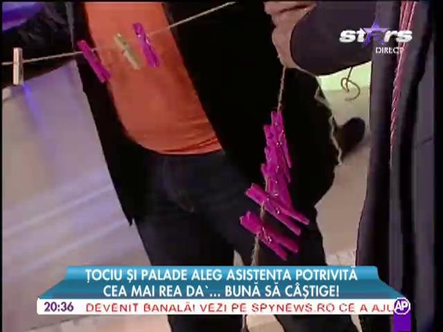 Tociu si Palade aleg asistenta potrivita