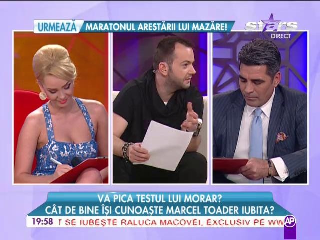 Marcel Toader şi iubita, testul de cuplu
