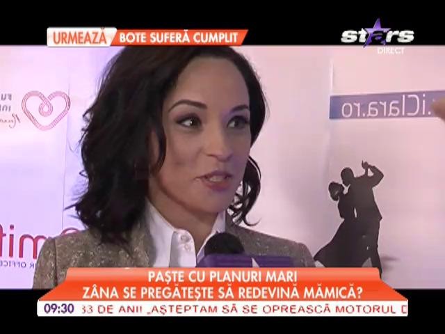 Zana se pregateste sa redevina mamica?