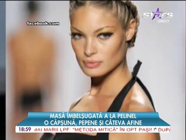 Valentina Pelinel a intrat la regim