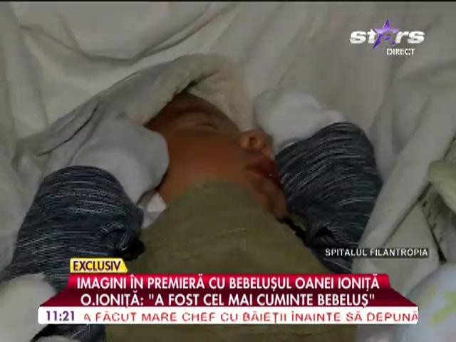 Oana Ionita, bebelusa si bebelusul se externeaza!