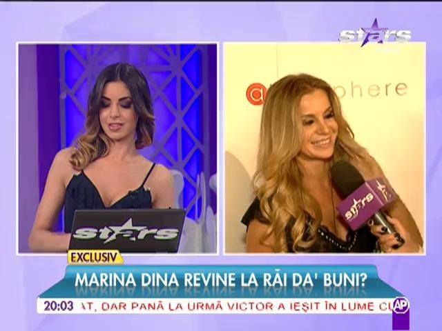 Marina Dina s-a logodit