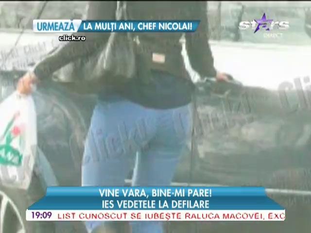 Vedetele au iesit la defilare