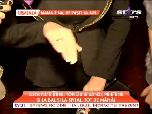 Tonciu si Sanzi, peste tot de mana