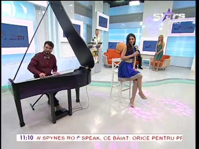 Alexandra Usurelu canta la Star Matinal