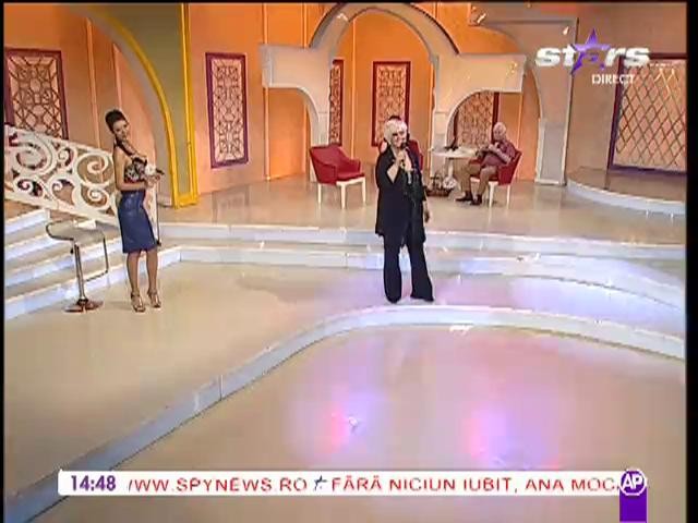 Monica Anghel c&acirc;ntă la Necenzurat