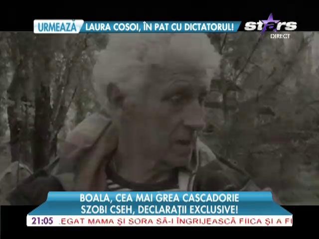 Szobi Cseh, cea mai grea cascadorie