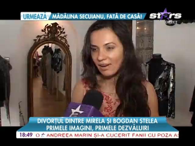 Mirela si Bogdan Stelea, primele dezvaluiri
