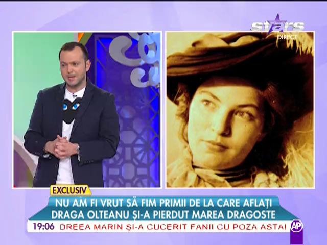 Draga Olteanu si-a pierdut marea dragoste