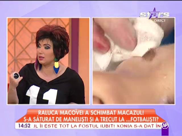Raluca Macovei a schimbat macazul