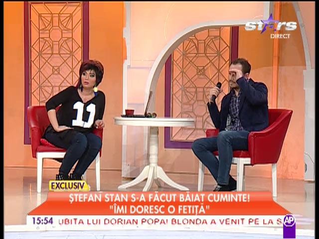 Stefan Stan s-a facut baiat cuminte!