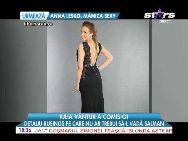 Iulia Vantur a comis-o!