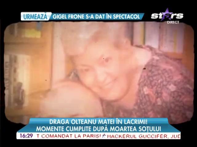 Draga Olteanu Matei in lacrimi!