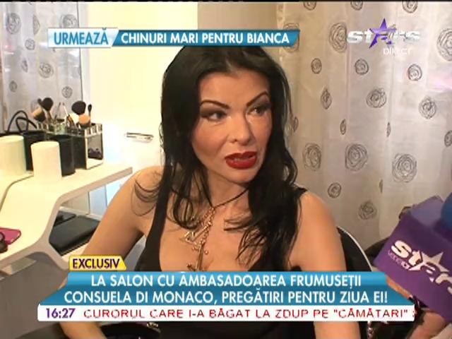 Consuela de Monaco, la salon cu ambasadoearea frumusetii, de ziua ei!